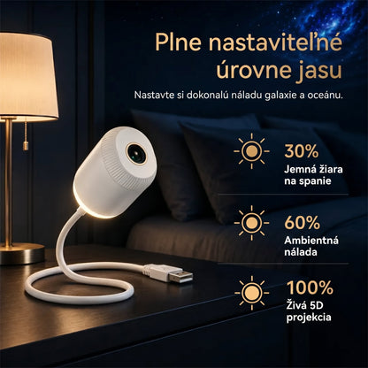 ⏰ Posledný deň akcie! 🔥 – 𝑺𝑪𝑵𝑫𝑹® Nočný projektor – Inteligentný holografický projektor hviezd 🌙