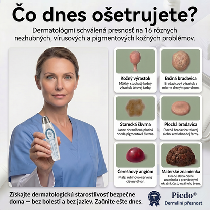 𝐎𝐟𝐢𝐜𝐢𝐚𝐥𝐧𝐲 𝐨𝐛𝐜𝐡𝐨𝐝 𝐦𝐚𝐫𝐤𝐲 | ✅️👩‍⚕️𝐏i𝐜𝐝o® 7dni Prípravok na odstránenie kožných výrastkov a pigmentových škvŕn (bezbolestný roll-on aplikátor bez jaziev) ✨
